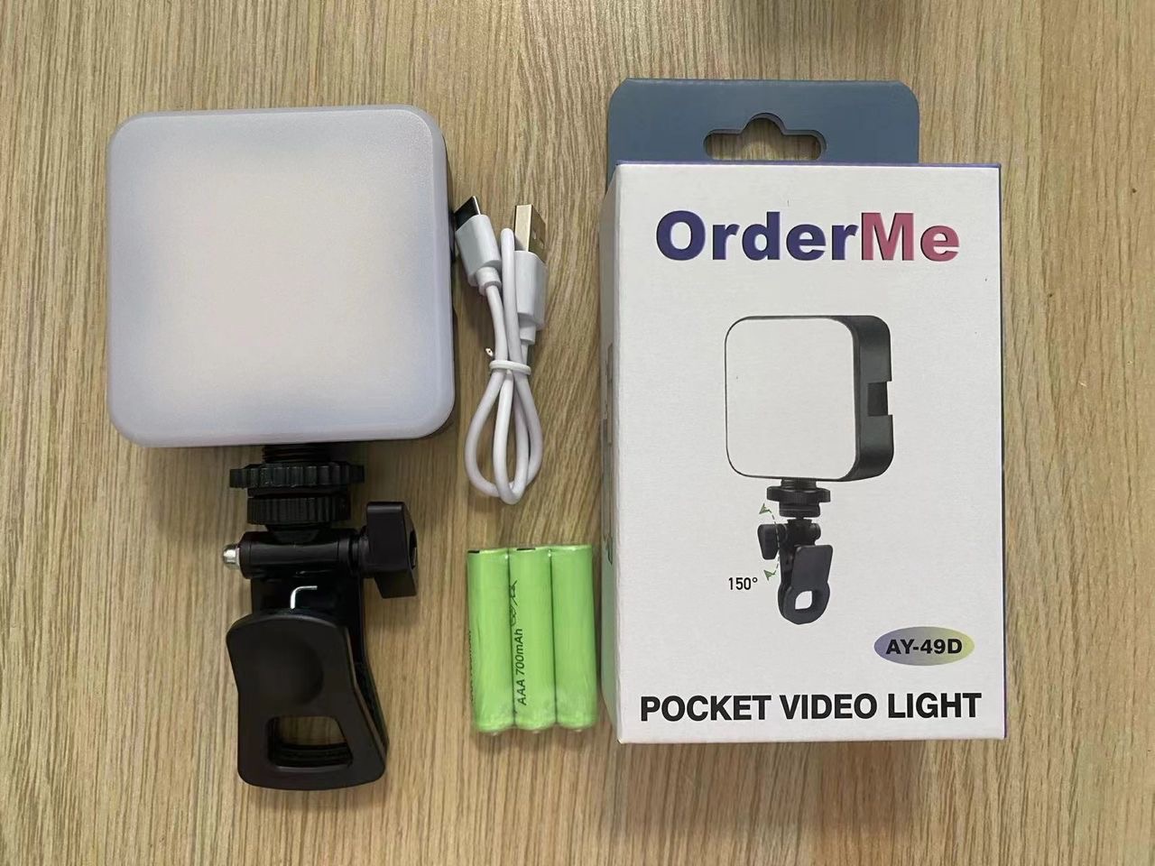 Mini Pocket Video Light