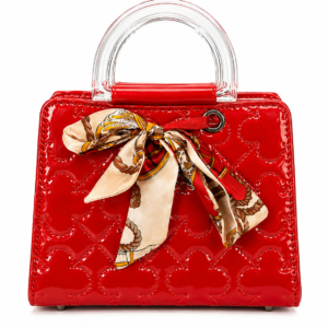 Glossy Quilted Handbag