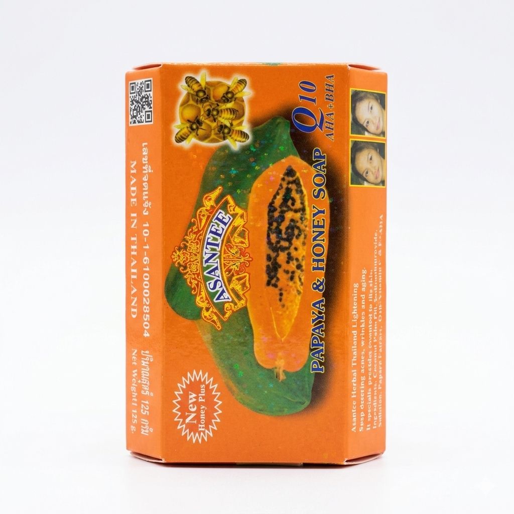 Asantee papaya and honey soap