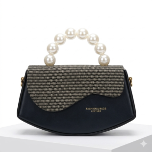 Pearl-Handle Tween mini Top-Handle Bag